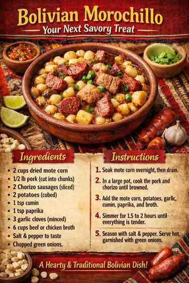 Bolivian Morochillo - Treat Recipe